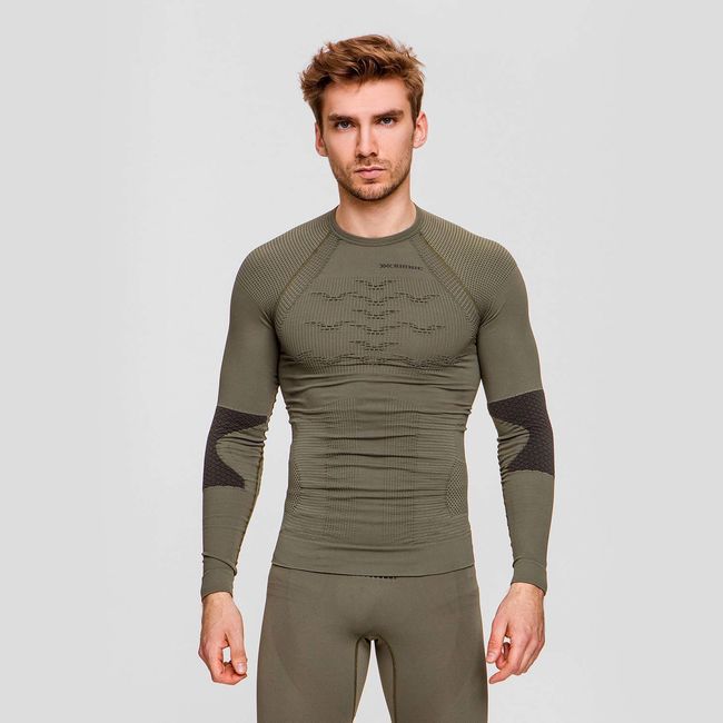 Термофутболка X-Bionic Combat Energizer 4.0 Shirt Long Sleeve Men Black anthracite - фото 4