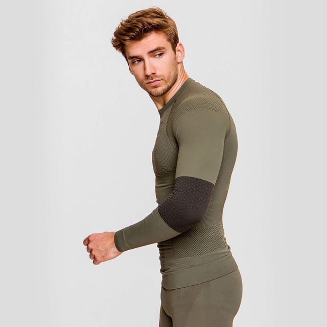 Термофутболка X-Bionic Combat Energizer 4.0 Shirt Long Sleeve Men Black anthracite - фото 3