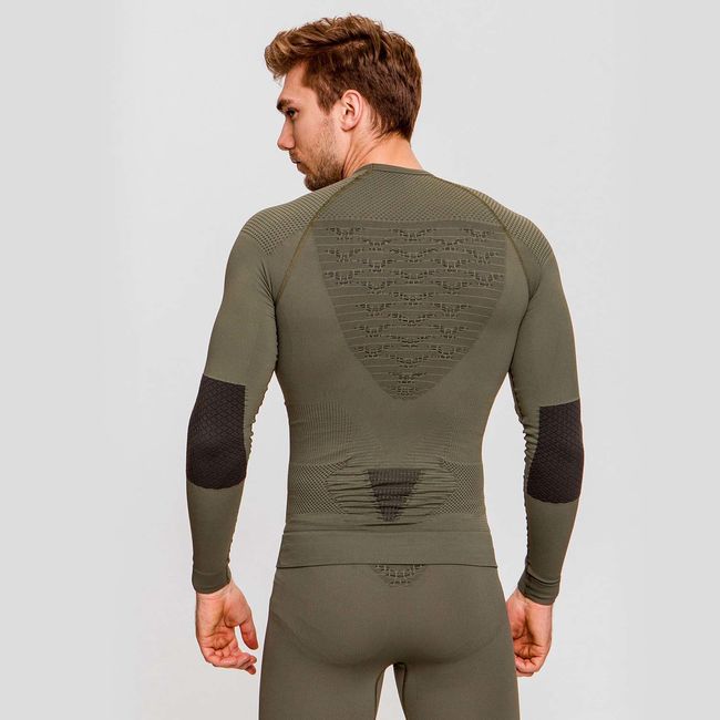 Термофутболка X-Bionic Combat Energizer 4.0 Shirt Long Sleeve Men Black anthracite - фото 5