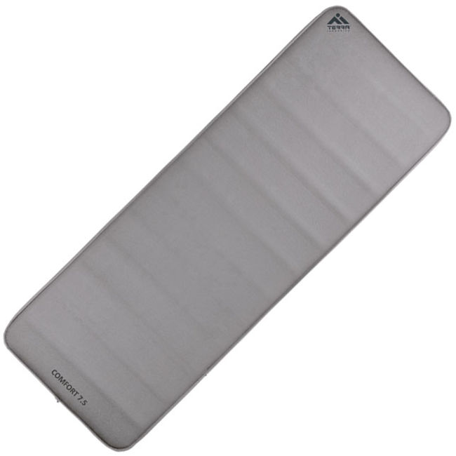 Килимок самонадувний Terra Incognita Comfort 7.5 Gray - фото 1
