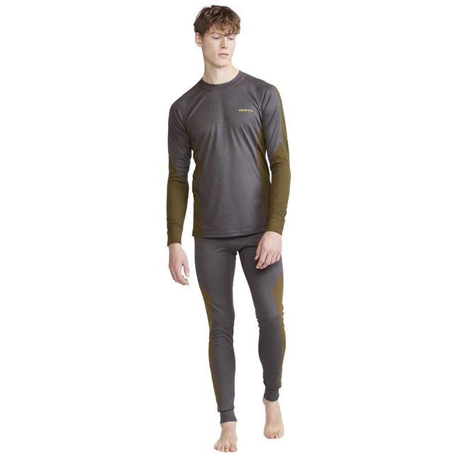 Комплект термобілизни Craft Core Dry Baselayer Set Man Granite-Fir - фото 2