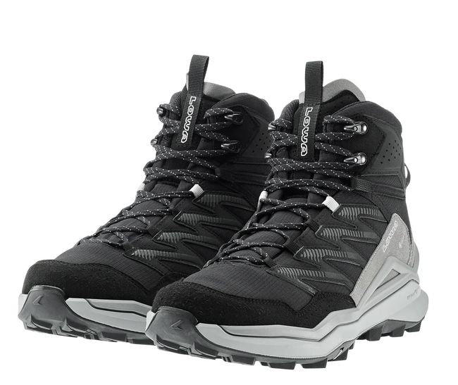 Черевики чоловічі Lowa Maddox Pro GTX MID Black-Grey - фото 6