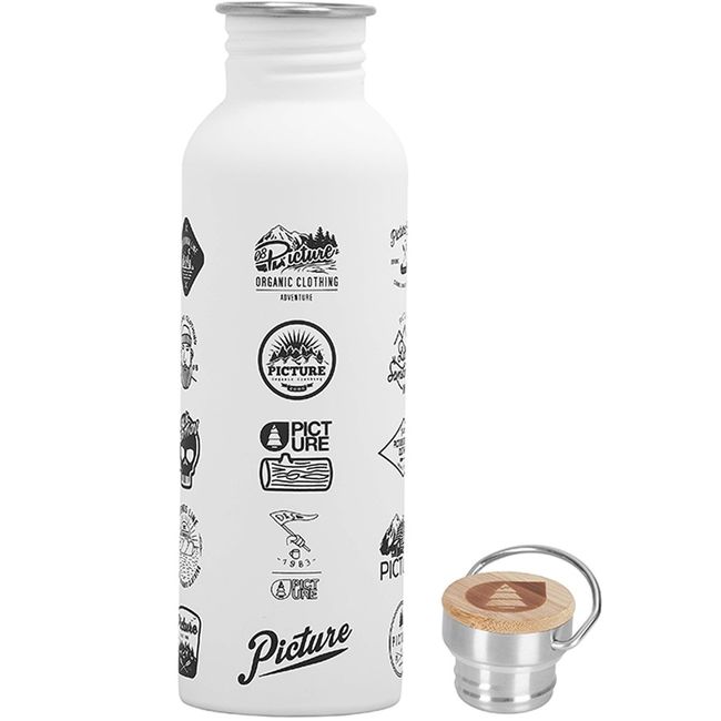 Фляга Picture Organic Hampton White logos - фото 3