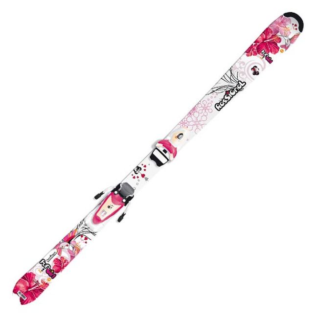 Лижі сезону 2010 Rossignol FUN GIRL 140-150см + Кр. SAPHIR 70 - фото 1