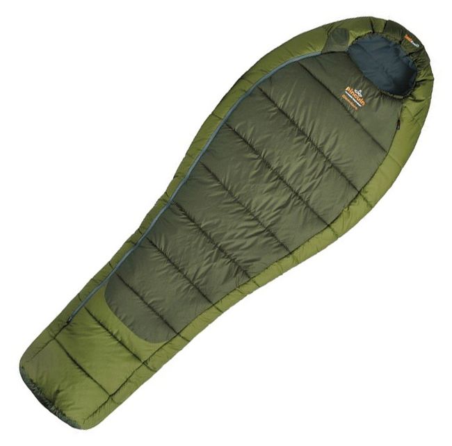 Спальник Pinguin COMFORT 185 green -left - фото 1