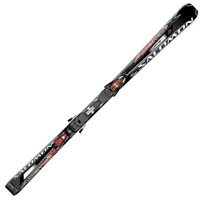 Лижі сезону 2010 SALOMON Aeromax Ti + Кр. 711 - фото 1