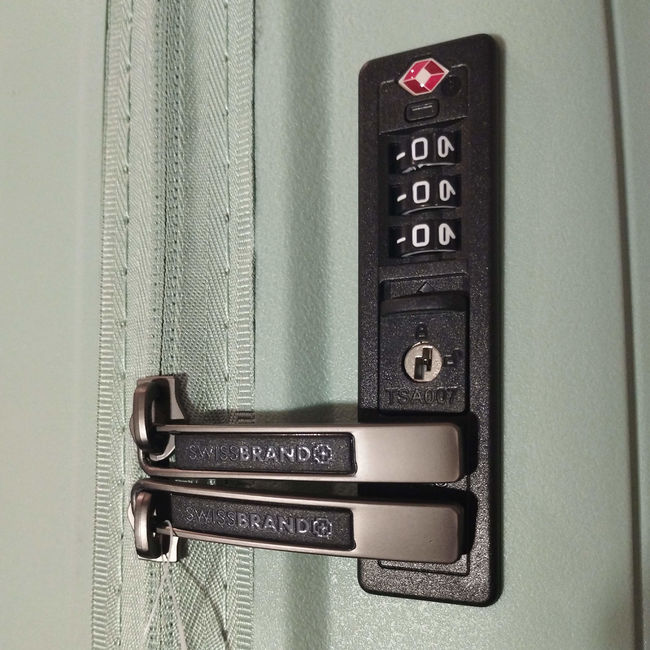 Валіза Swissbrand Narberth L Light Mint - фото 3