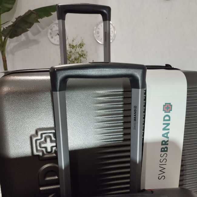 Валіза Swissbrand Enstone S Grey - фото 4