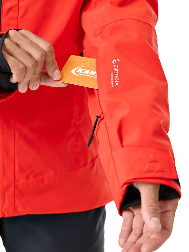 Гірськолижна чоловіча куртка Fischer Thor Jkt Red - фото 19