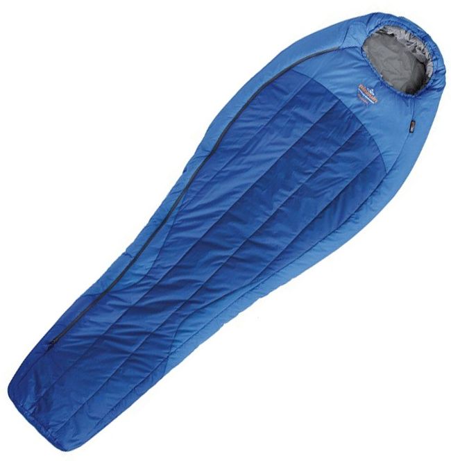 Спальник Pinguin SPIRIT 185 blue -right - фото 1