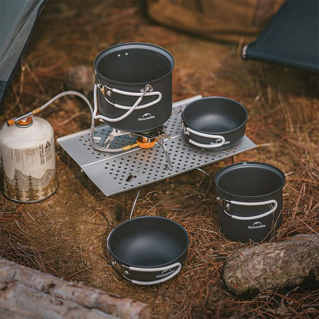 Набір посуду Naturehike NH18T018-G Alu - фото 12