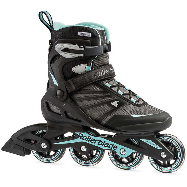 Ролики Rollerblade Zetrablade W Black-light blue - фото 1