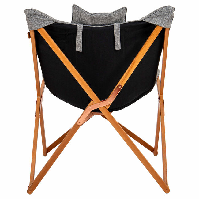 Крісло розкладне Bo-Camp Bloomsbury L Grey - фото 14