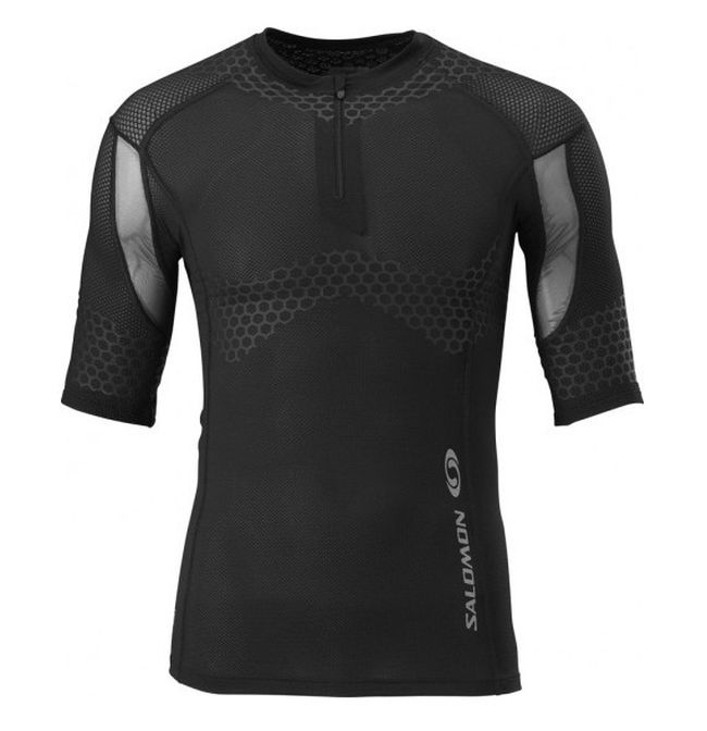 Футболка чоловіча Salomon EXO SLAB SS ZIP - фото 1