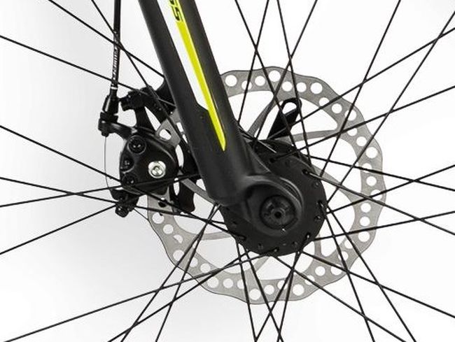 Велосипед Kross HEXAGON X2 DISC Black / lime matte '16 - фото 4