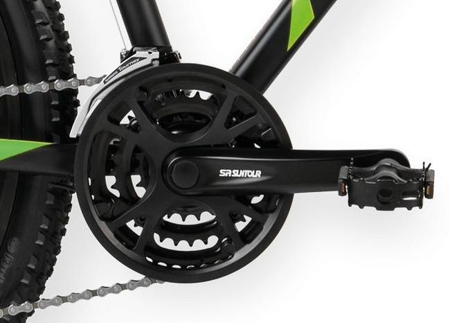 Велосипед Kross HEXAGON X6 black / yellow matte '16 - фото 2