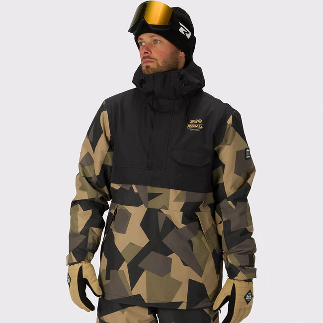Куртка чоловіча Rehall Mann Anorak Camo stone '26 - фото 1