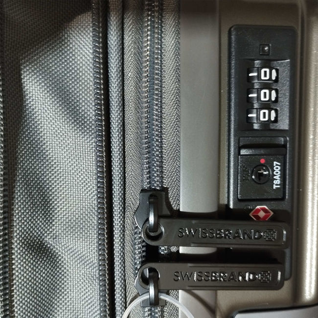 Валіза Swissbrand Hazel L Charcoal - фото 10