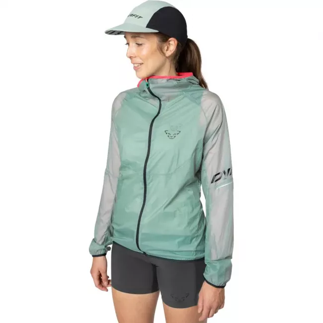 Куртка Dynafit Vert Wind Jacket Wms Green - фото 1
