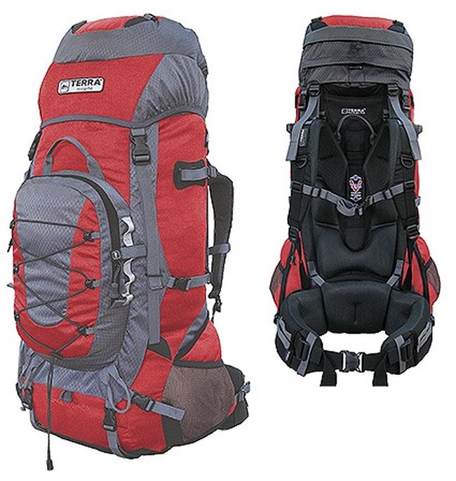 Рюкзак Terra Incognita FRONTER 70 червоний - фото 1