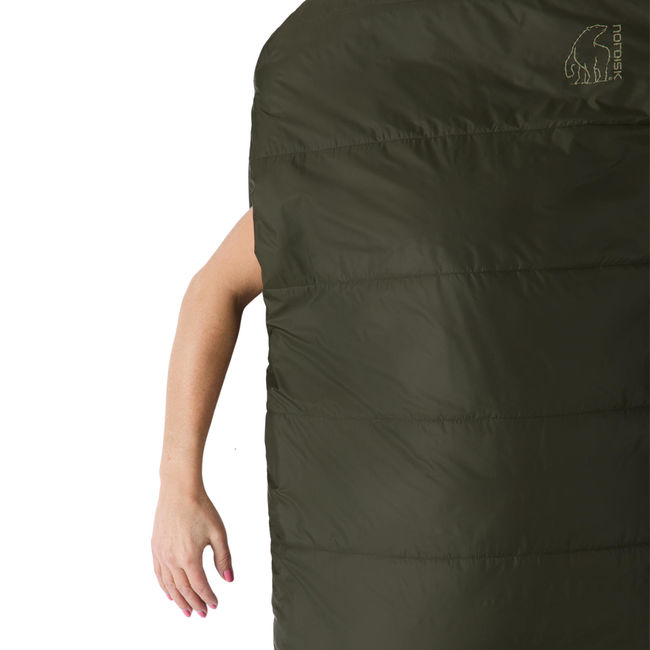 Спальний мішок Nordisk Knuth 0°C L Wide Forest Night Green - фото 14