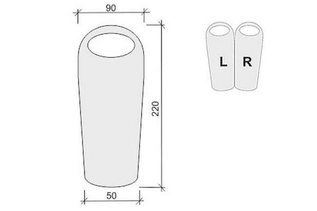 Спальник Terra Incognita TERMIC 1200 Red - фото 2