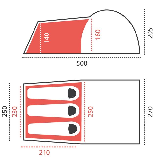 Намет Grand Canyon Atlanta 3 Mojave Desert - фото 2