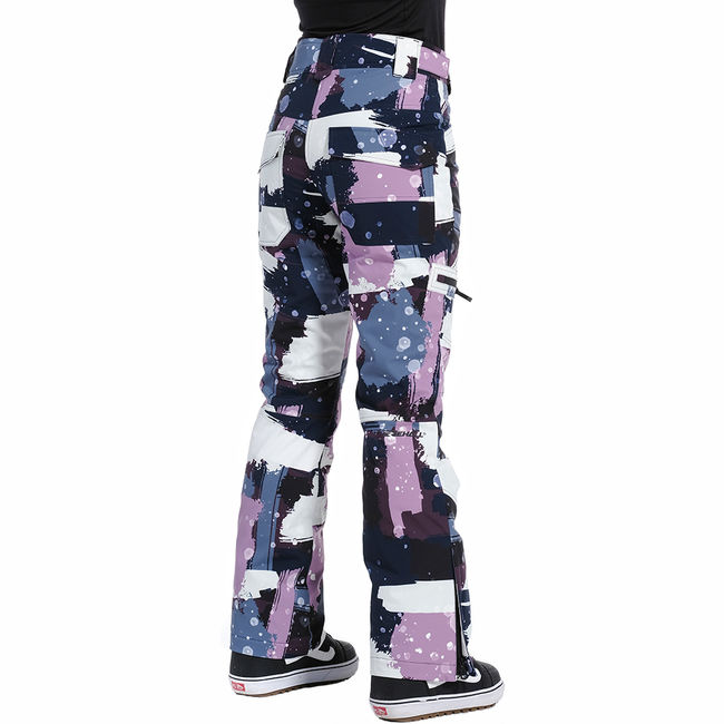 Жіночі штани Rehall Nori W camo abstract lavender - фото 3
