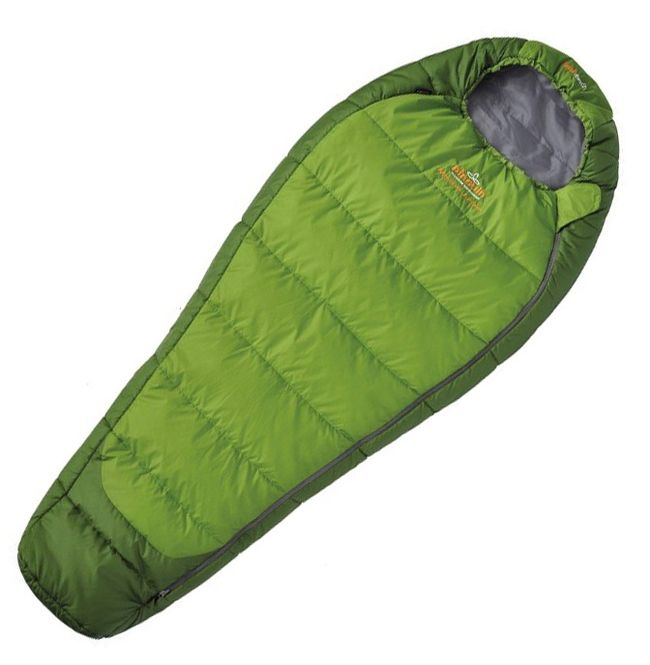 Спальник Pinguin MISTRAL Junior 150 green -left - фото 1
