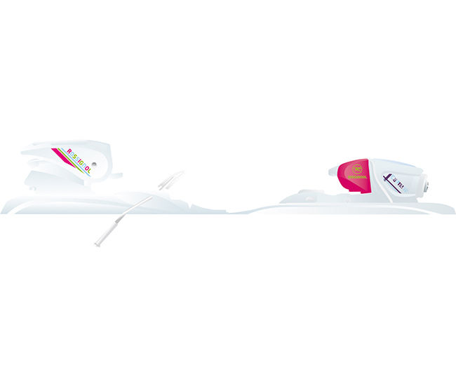 Rossignol FUN GIRL XEL JR + Кр. Xelium Saphir 70 '15 - фото 4