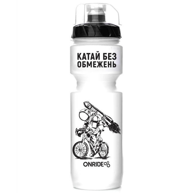 Фляга Onride Wally 20 800 White Black - фото 1