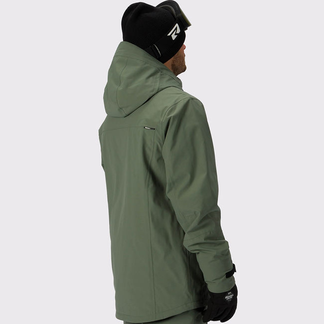Гірськолижна куртка чоловіча Rehall Brasko Dusty green '26 - фото 2
