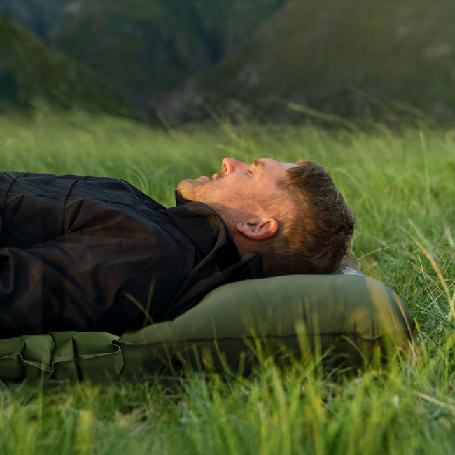 Матрац подвійний Naturehike CNK2550WS019 Green із вбудованою помпою - фото 9