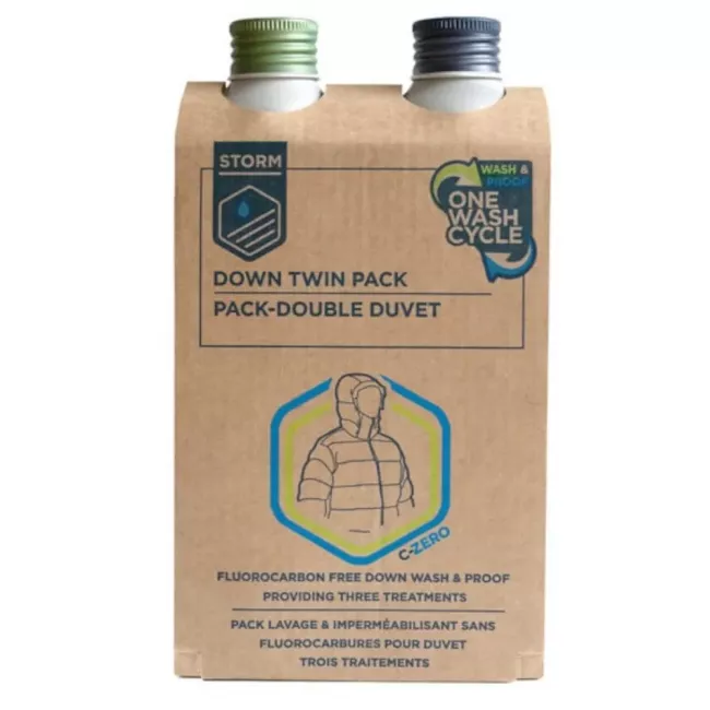 Набір для догляду за пухом Storm Down Wash & Proof Twin Pack (225 Wash, Proof) - фото 1
