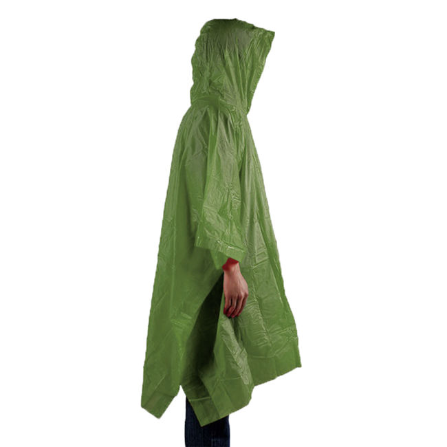 Пончо AceCamp Vinyl Rain Poncho Green - фото 2