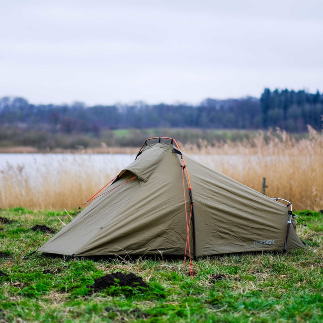 Намет Nordisk Svalbard 1 PU 2.0 Dark Olive Green - фото 3