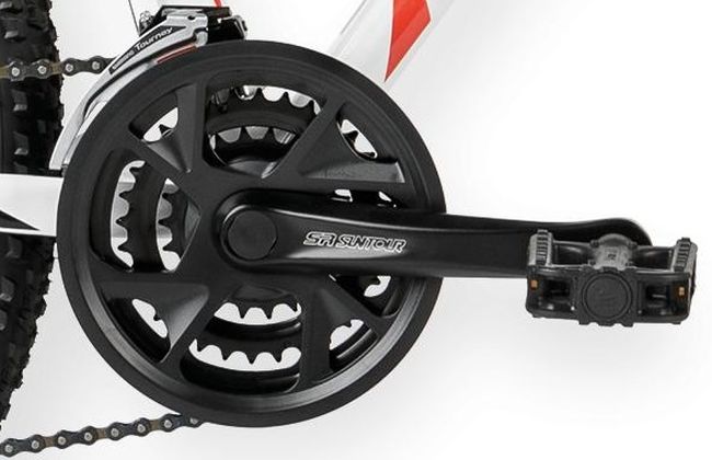 Велосипед Kross LEA F3 White / black / red matte '16 - фото 2