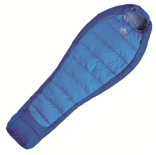 Спальник Pinguin MISTRAL 185 blue -left - фото 1