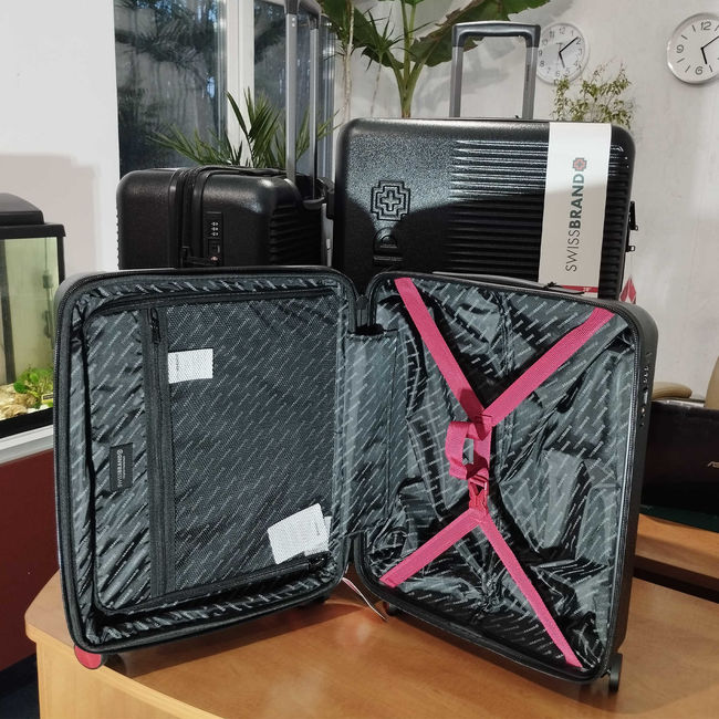 Валіза Swissbrand Enstone S Black - фото 2