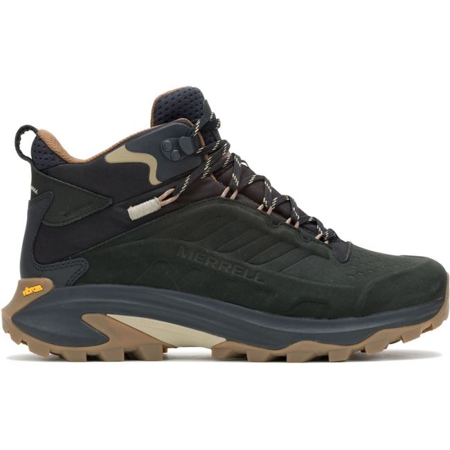 Черевики Merrell Moab Speed 2 Leather Mid Waterproof Mns Black - фото 2