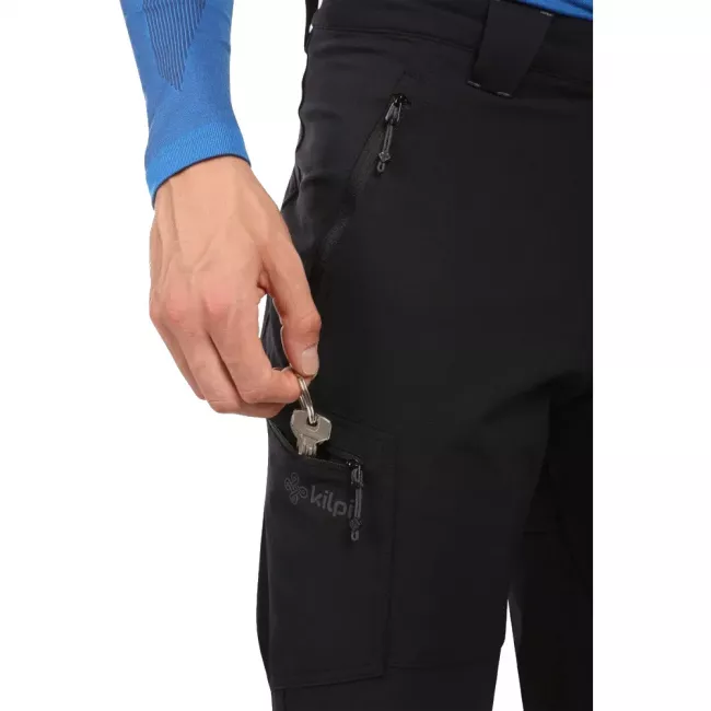 Штани чоловічі Kilpi Tide-M Mns Black - фото 3