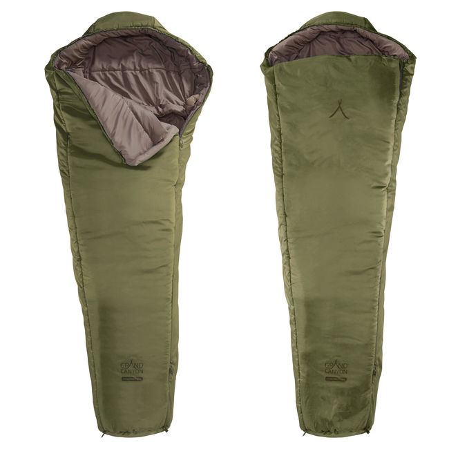 Спальний мішок Grand Canyon Fairbanks 190 -4°C Capulet Olive Left - фото 6