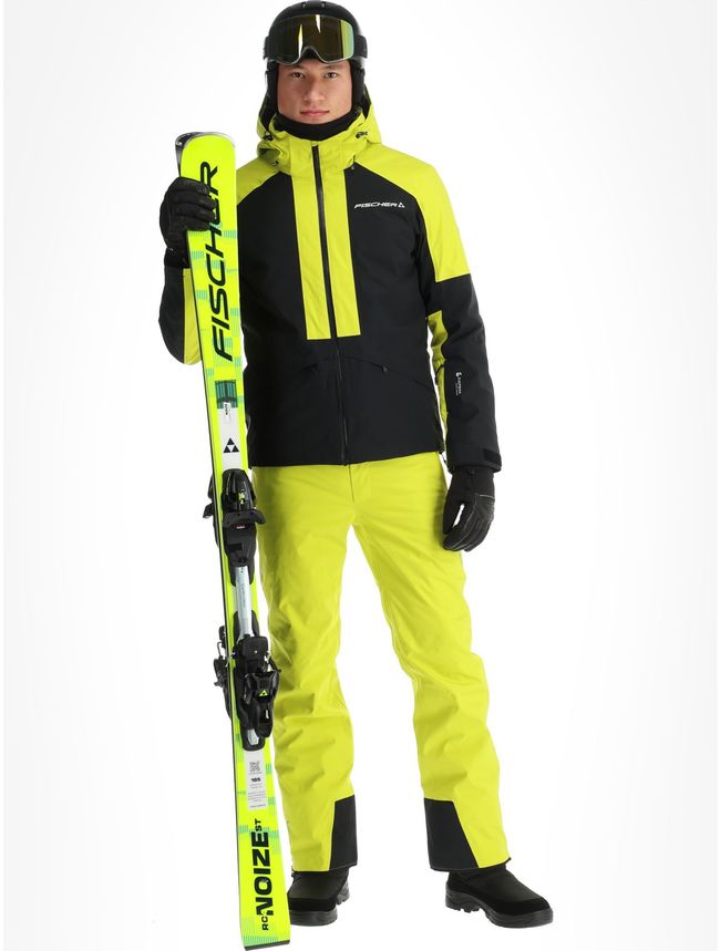 Гірськолижна чоловіча куртка Fischer Explorer Yellow - фото 4