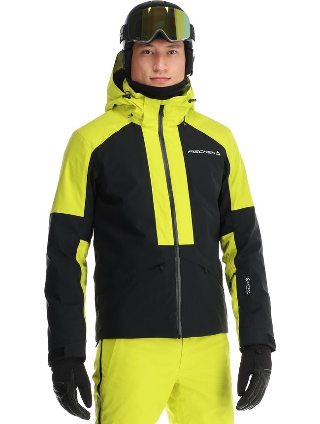 Гірськолижна чоловіча куртка Fischer Explorer Yellow - фото 1