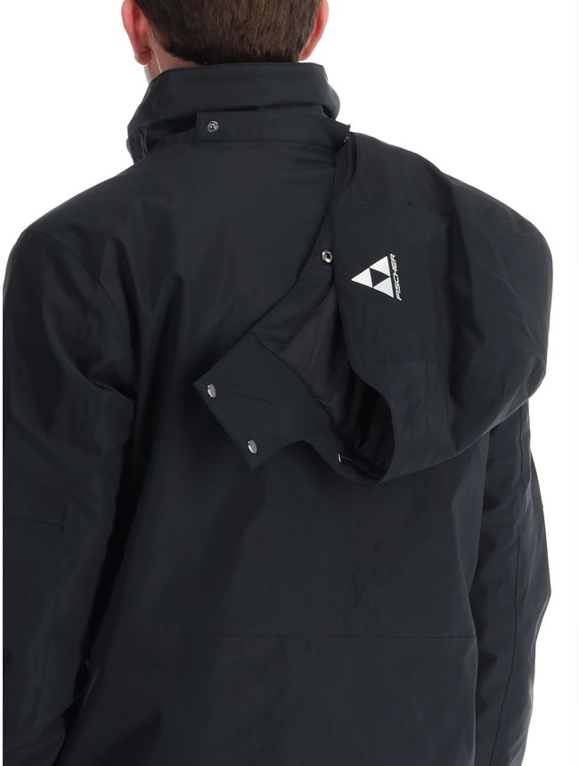 Гірськолижна чоловіча куртка Fischer Explorer Black - фото 8