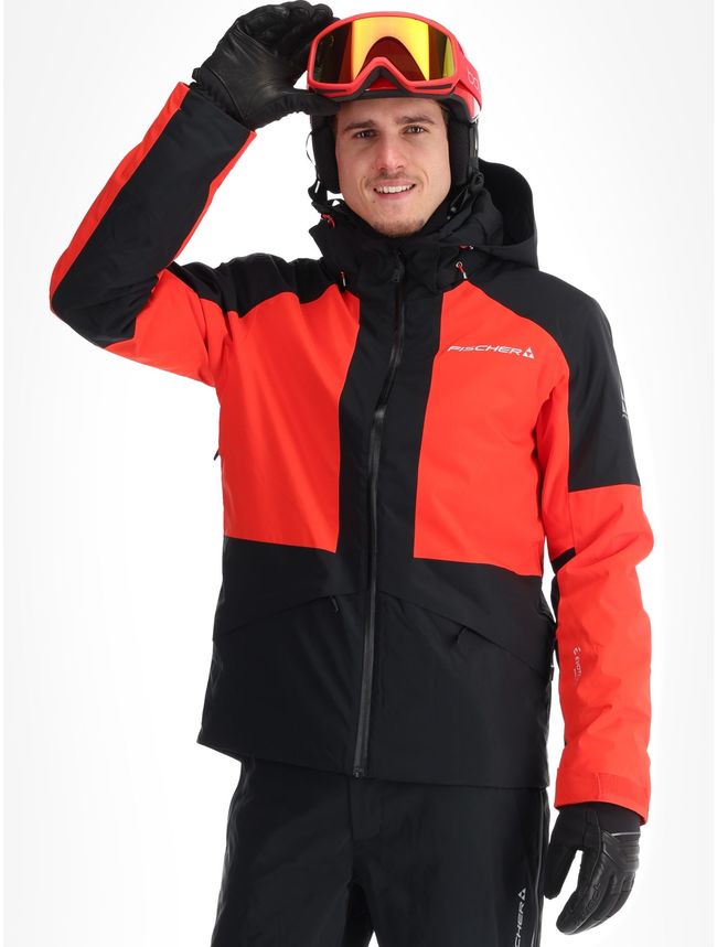 Гірськолижна чоловіча куртка Fischer Explorer Red - фото 2