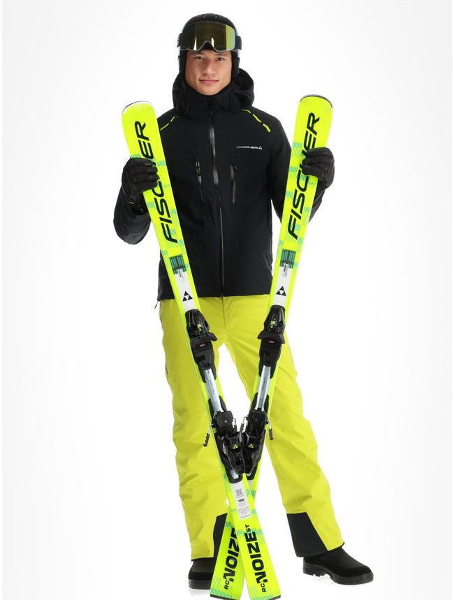 Гірськолижна чоловіча куртка Fischer RC4 Jkt Black - фото 4