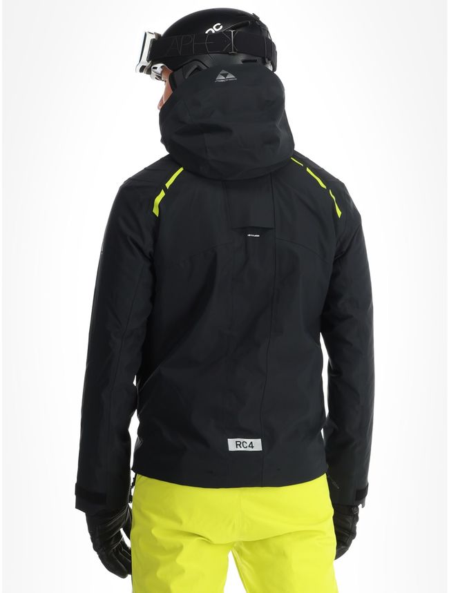 Гірськолижна чоловіча куртка Fischer RC4 Jkt Black - фото 3