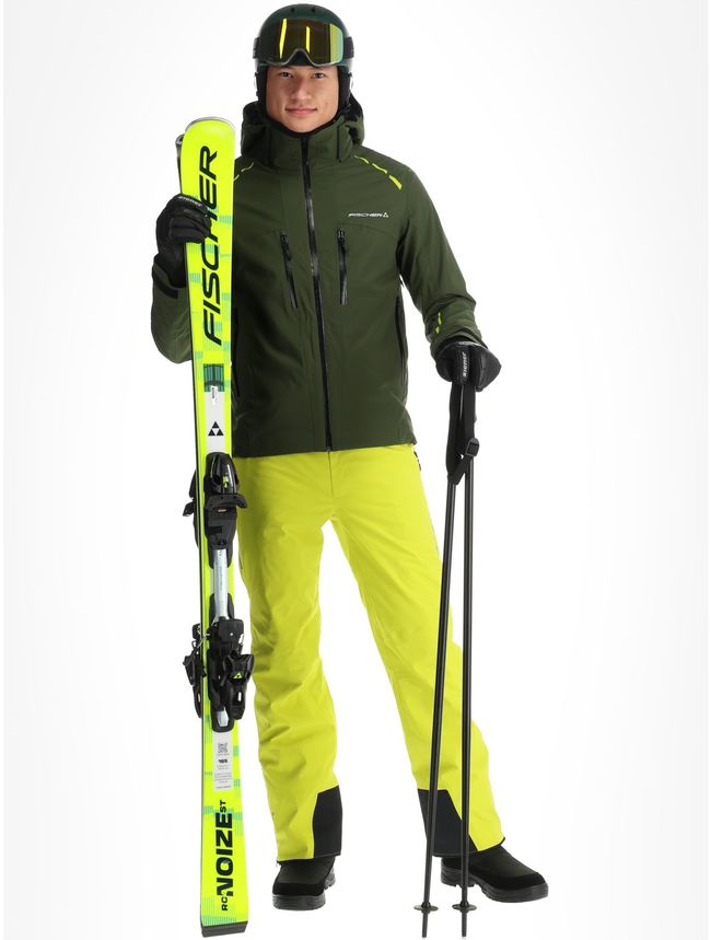Гірськолижна чоловіча куртка Fischer RC4 Jkt Green - фото 4