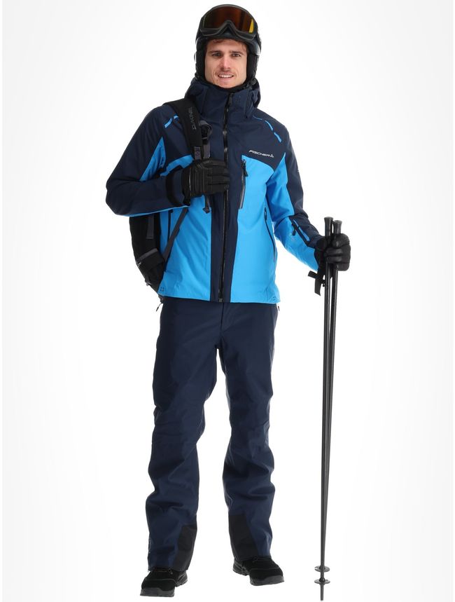 Гірськолижна чоловіча куртка Fischer RC4 Jkt Navy - фото 4